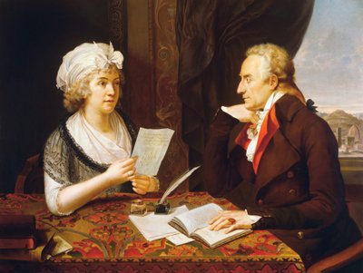 Portret Vittorio Alfieri (Asti autorstwa Francois Xavier Fabre