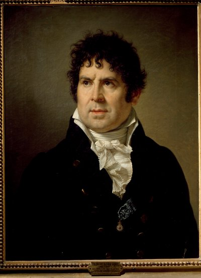 Portret grawera Giovanniego Antonio Santarelli autorstwa Francois Xavier Fabre
