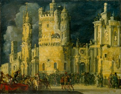 Męczeństwo świętej kobiety, początek XVII w. autorstwa Francois de Nome