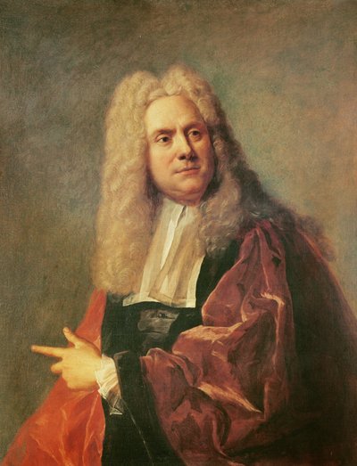 Portret starosty, przypuszczalnie Jeana Hébert autorstwa Jean François de Troy