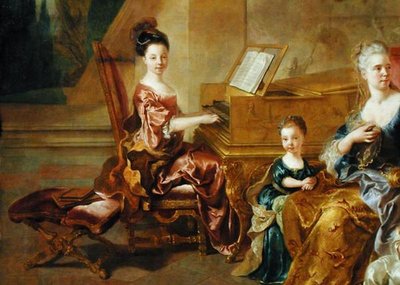 Rodzina Franqueville, 1711 autorstwa Jean François de Troy