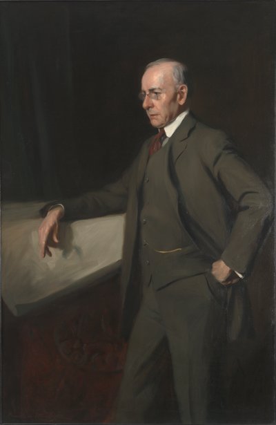 Portret Louisa Henri Sullivana autorstwa Frank A. Werner