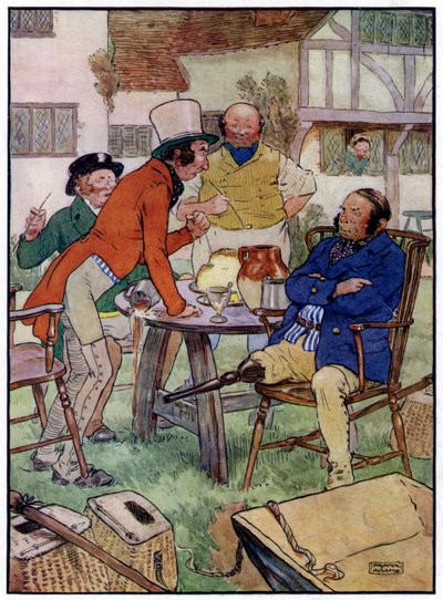 Trzech Wesołych Rybaków (kolor lito) autorstwa Frank Adams
