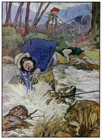 Trzech Wesołych Rybaków autorstwa Frank Adams