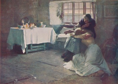 Beznadziejny świt, 1888, c1915 autorstwa Frank Bramley