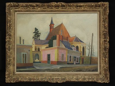 Kaplica Notre Dame - Chartres, ok.1938 autorstwa Frank Coombs