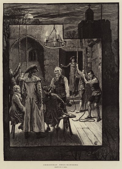 Dzwonnicy na Boże Narodzenie autorstwa Frank Dadd