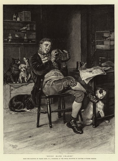 Muzyka ma swoje uroki autorstwa Frank Dadd