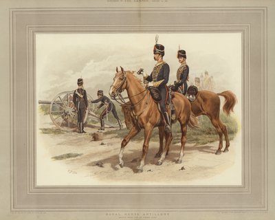 Królewska Artyleria Konna autorstwa Frank Dadd