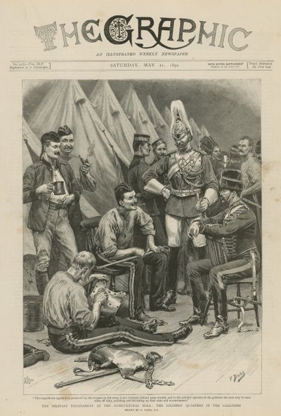 Turniej Wojskowy w Hali Rolniczej autorstwa Frank Dadd