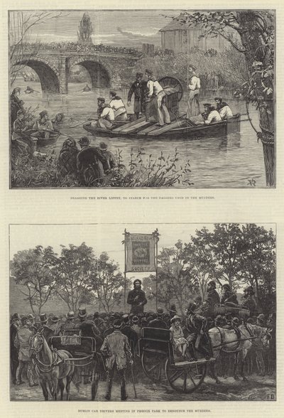 Morderstwa w Phoenix Park autorstwa Frank Dadd