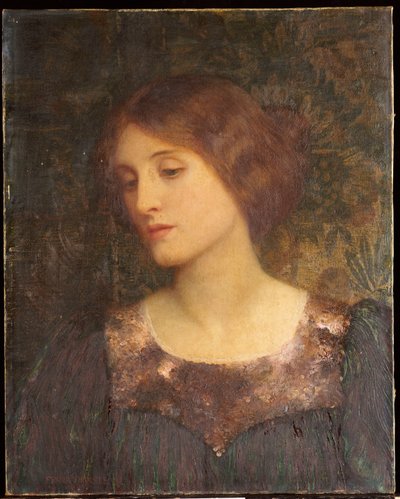 Kontemplacja, 1897 autorstwa Frank Dicksee