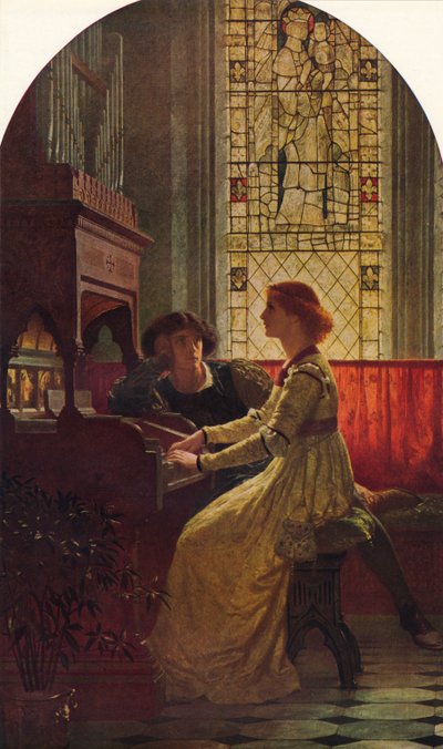 Harmonia, 1877, 1938 autorstwa Frank Dicksee
