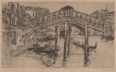 Rialto, Wenecja autorstwa Frank Duveneck