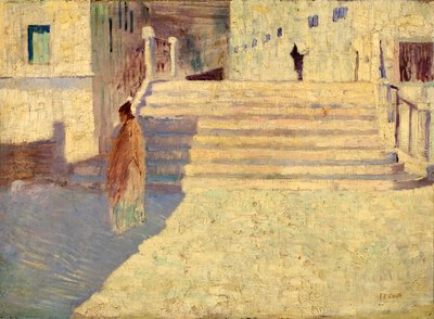 Kobiety przy Schodach nr. II, b.d. autorstwa Frank Edwin Scott
