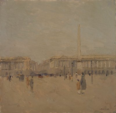 Place de la Concorde nr. II, b.d. autorstwa Frank Edwin Scott