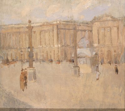 Place de la Concorde no. I autorstwa Frank Edwin Scott