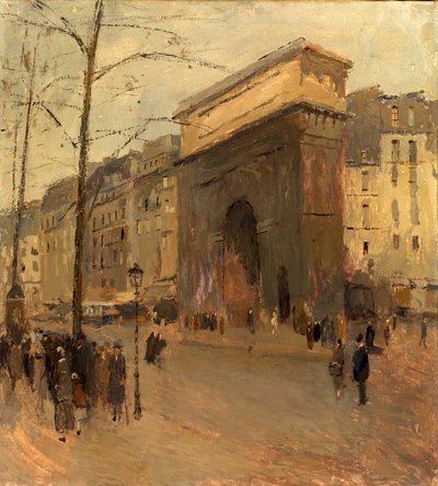 Drzwi St. Denis autorstwa Frank Edwin Scott