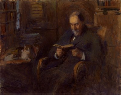Portret Sanforda Saltusa z Nowego Jorku, ca. 1915. autorstwa Frank Edwin Scott