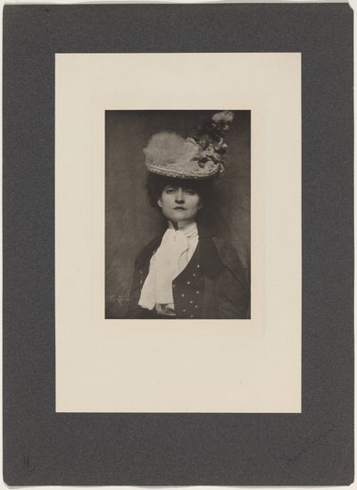 Portret panny Jones, 1901 (zdjęcie) autorstwa Frank Eugene