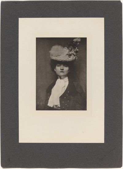 Portret panny Jones autorstwa Frank Eugene