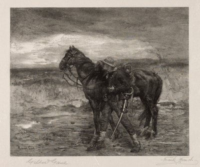 W Kraju Nieprzyjaciela, 1887. autorstwa Frank French