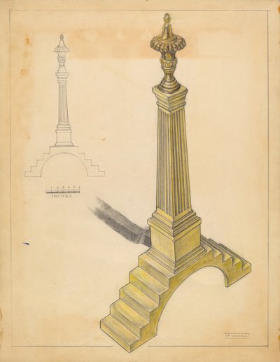 andiron autorstwa Frank Fumagalli