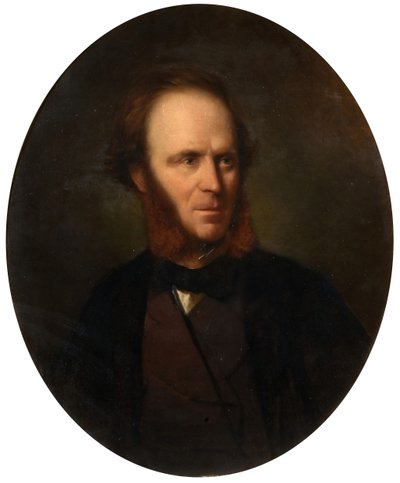 Portret Williama Costena Aitkena 1817-1876, 1870. autorstwa Frank George Jackson