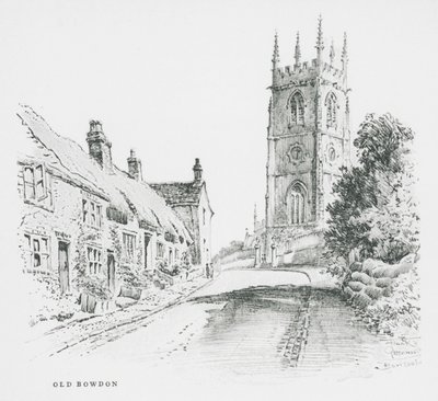 Old Bowdon (litografia) autorstwa Frank Greenwood
