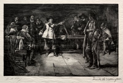 Wyzwanie Milesa Standisha, 1887. autorstwa Frank H. Wellington