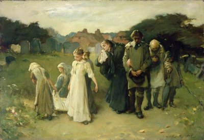 Śmierć jej pierworodnego autorstwa Frank Holl