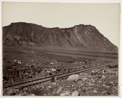 Cinnabar Mountain, Diabelska Zjeżdżalnia, lata 80. XIX wieku. autorstwa Frank Jay Haynes