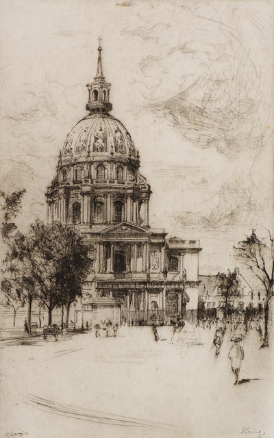 Les Invalides, Paryż autorstwa Frank Laing