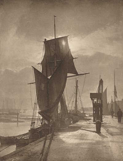 Słońce i cień, lata 1890 (zdjęcie) autorstwa Frank Meadow Sutcliffe