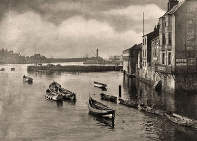 Widok na port, Whitby, North Yorkshire, c1889 autorstwa Frank Meadow Sutcliffe