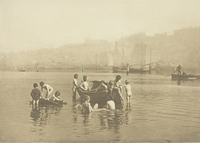 Szczury wodne, 1886, wydrukowane w lipcu 1991. autorstwa Frank Meadow Sutcliffe
