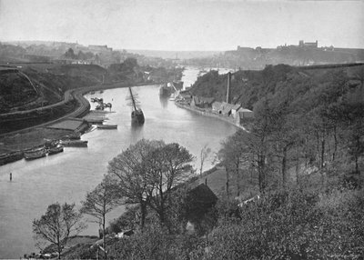 Whitby, z Larpool, c1896 autorstwa Frank Meadow Sutcliffe