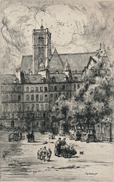 Plac Baudoyera, 1915 autorstwa Frank Milton Armington