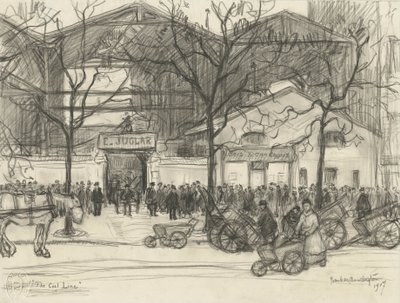 Linia Węglowa, 1917 autorstwa Frank Milton Armington