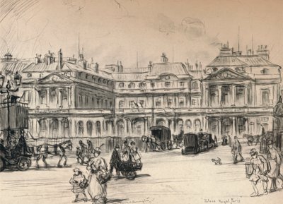 Palais-Royal, 1915 autorstwa Frank Milton Armington