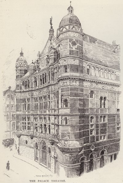 Palace Theatre, Londyn (lito) autorstwa Frank Murray