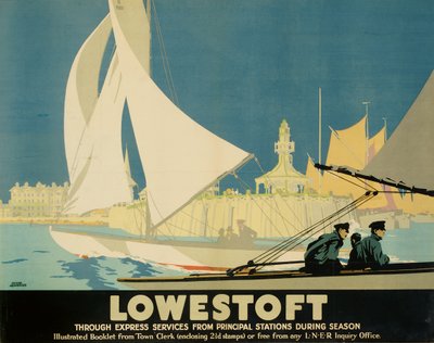 Lowestoft (kolor lito) autorstwa Frank Newbould