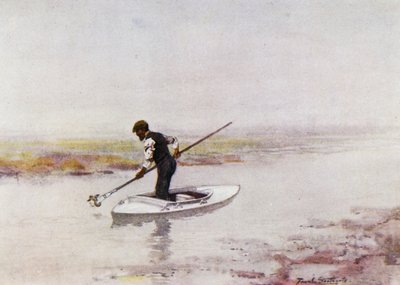 Norfolk Broads: zbieranie węgorzy autorstwa Frank Southgate