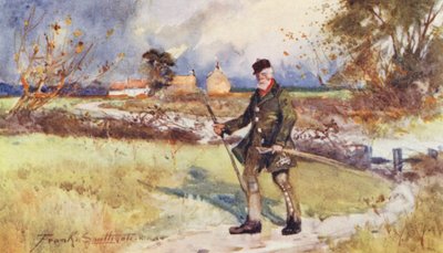 Dzikie życie we wschodniej Anglii: An Upland Rover (kolorowa litografia) autorstwa Frank Southgate