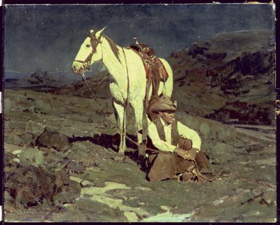 Nocny jastrząb autorstwa Frank Tenney Johnson