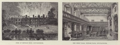 Irnham Hall w Lincolnshire autorstwa Frank Watkins
