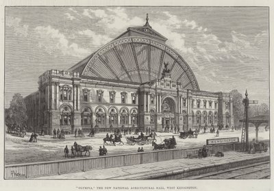 Olympia, New National Agricultural Hall, West Kensington autorstwa Frank Watkins