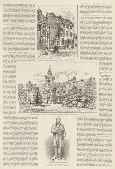 Sir Rowland Hill i Penny Postage, niezapomniany jubileusz autorstwa Frank Watkins