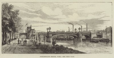 Most Skeldergate, York autorstwa Frank Watkins