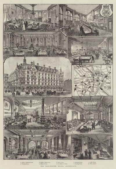 Hotel Manchester, Aldersgate autorstwa Frank Watkins